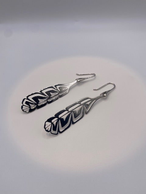 Manifesto of Matriarchs Feather Earrings